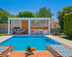 Fethiye Ölüdeniz'de Modern Tasarımlı, Özel Havuzlu, Geniş Villa - 2