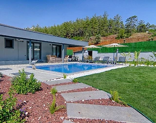 Fethiye İnlice'de Doğa İçerisinde, Özel Havuzlu, 4 Kişilik Villa - 5