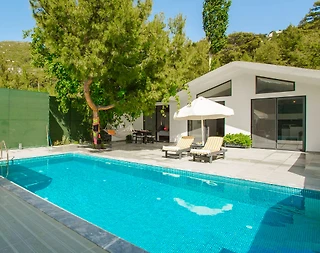 Kaş İslamlar'da Doğa'nın İçerisinde, Özel Havuzlu, Balayı Villası  - 3