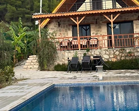 Kumluca Adrasan'da Muhteşem Doğada, Özel Havuzlu, 2+1 Taş Villa - 2