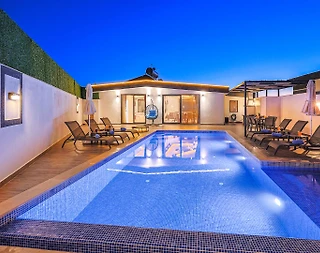 Kaş Çavdır'da Eşsiz Doğa Manzaralı, Özel Havuzlu, Lüks Villa - 5