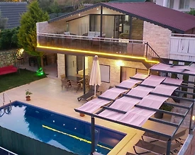 Kaş İslamlar'da Doğayla İç İçe, Özel Havuzlu, Kiralık Villa - 2