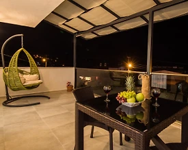 Kaş Kördere'de Eşsiz Deniz Manzaralı, Jakuzili, Modern Tatil Evi - 2