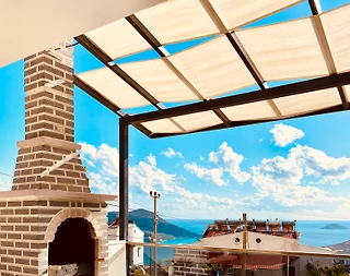 Kaş Kördere'de Eşsiz Deniz Manzaralı, Jakuzili, Modern Tatil Evi - 5