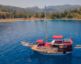 Muğla Muhteşem Göcek Koylarının Maviliğinde, 12 Metrelik Gulet - 2