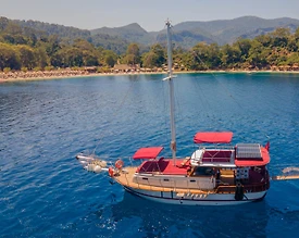 Muğla Muhteşem Göcek Koylarının Maviliğinde, 12 Metrelik Gulet - 2