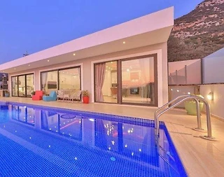 Kaş İslamlar'da Gözlerden Uzak, Özel Havuzlu, Balayı Villası - 1