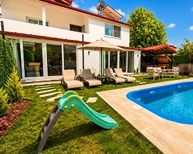 Seydikemer Gerişburnu'nda Doğa İle İç İçe, Özel Havuzlu, Konforlu Villa - 2