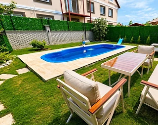 Seydikemer Gerişburnu'nda Doğa İle İç İçe, Özel Havuzlu, Konforlu Villa - 5
