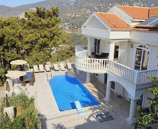 Alanya Bektaş'da Merkezi Konumda, Özel Havuzlu, 8 Kişilik Villa - 1