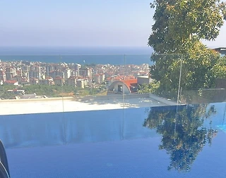 Alanya Büyükhasbahçe'de Huzurlu Konumda, Özel Havuzlu, Modern Villa - 1