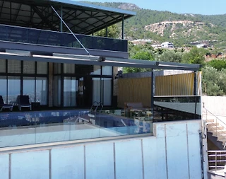 Alanya Büyükhasbahçe'de Merkeze Yakın, Özel Havuzlu, Balayı Villası - 5