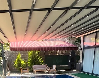 Alanya Büyükhasbahçe'de Modern Tasarımlı, Özel Havuzlu, 2+1 Villa - 1