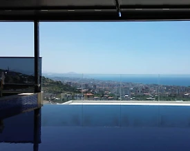 Alanya Büyükhasbahçe'de Merkeze Yakın, Özel Havuzlu, Balayı Villası - 2