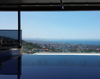 Alanya Büyükhasbahçe'de Merkeze Yakın, Özel Havuzlu, Balayı Villası - 2