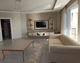 Alanya Uğrak'da Panoramik Deniz Manzaralı, Özel Havuzlu, Lüks Villa - 5