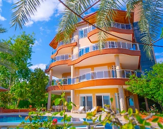 Alanya Gazipaşa'da Geniş Ailelere Uygun, Özel Havuzlu, 7+2 Villa - 2