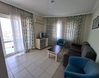 Alanya Güllerpınarı'nda Aquaparklı Tesis İçerisinde, 1+1 Suit - 4