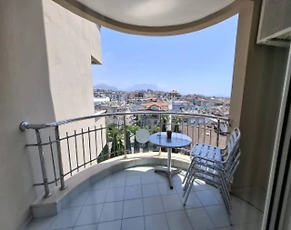 Alanya Güllerpınarı'nda Tesis İçerisinde, Ortak Havuzlu, Kiralık Suit - 1