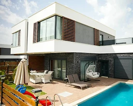 Alanya İncekum'da Nezih Konumda, Özel Havuzlu, Modern Villa - 2