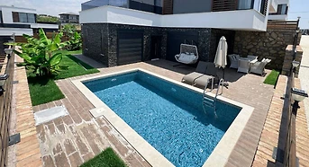 Alanya İncekum'da Sakin Konumda, Özel Havuzlu, Lüks Villa