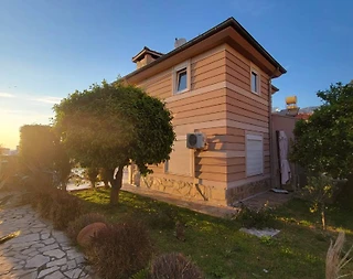 Alanya Kargıcak'ta Muhteşem Deniz Manzaralı, Özel Havuzlu, Şık Villa - 1