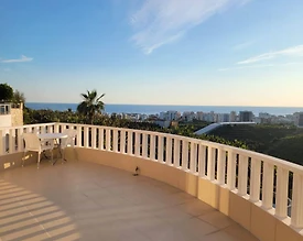 Alanya Kargıcak'ta Muhteşem Deniz Manzaralı, Özel Havuzlu, Kiralık Villa - 3