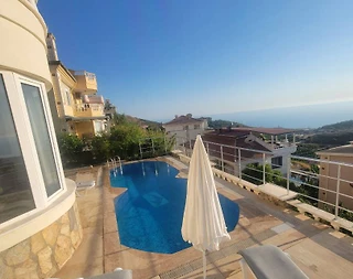 Alanya Kargıcak'ta Merkezi Konumda, Özel Havuzlu, Lüks Villa - 4