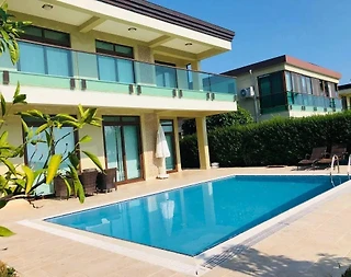 Alanya Kargıcak'ta Aquaparklı Tesiste, Özel Havuzlu, Kiralık Villa - 3