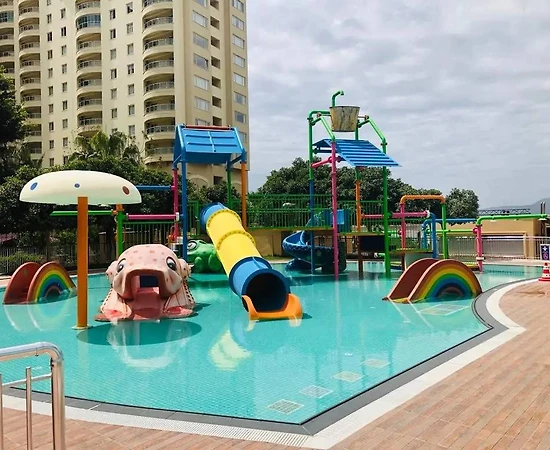 Alanya Kargıcak'ta Aquaparklı Tesiste, Özel Havuzlu, Kiralık Villa - 1