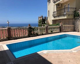 Alanya Kargıcak'ta Deniz Manzaralı, Özel Havuzlu, Konforlu Villa - 2