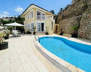 Alanya Kargıcak'ta Elverişli Konumda, Özel Havuzlu, Yazlık Villa - 4