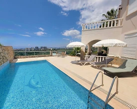 Alanya Kargıcak'ta Muhteşem Doğa Manzaralı, Özel Havuzlu, Kiralık Villa - 2