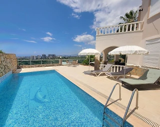 Alanya Kargıcak'ta Muhteşem Doğa Manzaralı, Özel Havuzlu, Kiralık Villa - 2