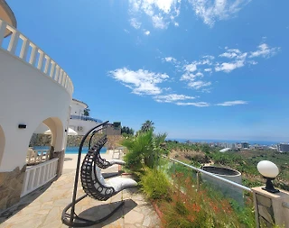 Alanya Kargıcak'ta Muhteşem Doğa Manzaralı, Özel Havuzlu, Kiralık Villa - 4