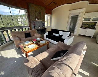 Alanya Kargıcak'ta Muhteşem Doğada, Özel Havuzlu, Konforlu Villa - 5