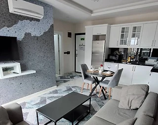 Alanya Kestel'de Denize Yakın Konumda, Ortak Havuzlu, Kiralık Daire - 5