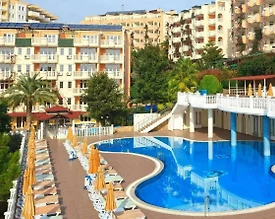 Alanya Kestel'de Tesis İçerisinde, Aquaparklı, Konforlu Tatil Evi - 2