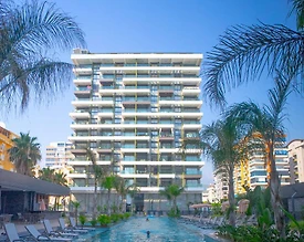 Alanya Mahmutlar'da Site İçerisinde, Ortak Havuzlu, Aquaparklı 2+1 Daire - 2