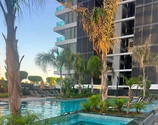 Alanya Mahmutlar'da Site İçerisinde, Ortak Havuzlu, Aquaparklı 2+1 Daire - 4