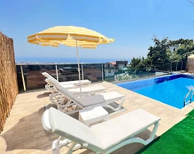 Alanya Büyükhasbahçe'de Modern Tasarımlı, Özel Havuzlu, 2+1 Villa - 2