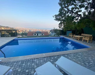 Alanya Büyükhasbahçe'de Modern Tasarımlı, Özel Havuzlu, 2+1 Villa - 3