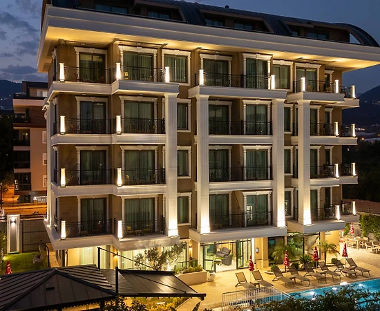 Alanya Oba'da Çekirdek Ailelere Uygun, Ortak Havuzlu, 2+1 Lüks Suite - 1