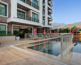 Alanya Oba'da Merkezi Konumda, Ortak Havuzlu, 1+0 Suite - 3