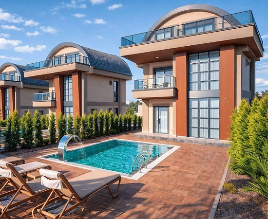 Alanya Payallar'da Denize Yakın, Özel Havuzlu, Lüks Villa - 1