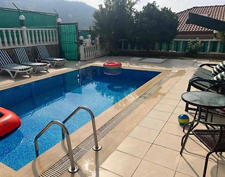 Alanya Tepe'de Deniz ve Orman Manzaralı, Özel Havuzlu, Lüks Villa - 5