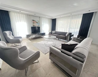 Alanya Kargıcak'ta Deniz Manzaralı, Özel Havuzlu, Ferah Villa - 3