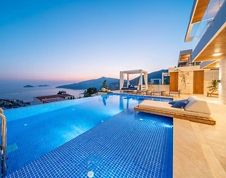 Kaş Kalkan'da Tasarımıyla Büyüleyen, Özel Havuzlu, Lüks Villa - 5