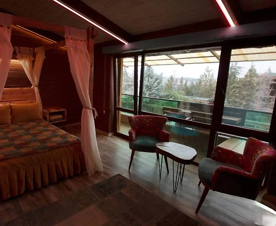 Ankara Çankaya'da Ortak Havuzlu, 1+1, 2 Kişilik Oda - 1