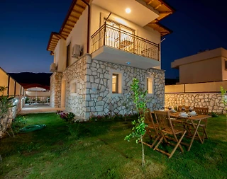 Kaş Çukurbağ'da Doğa Manzaralı, Özel Havuzlu, Ferah Villa - 2